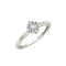 0.83ct Round Diamond Gold Engagement Ring - 27GG06